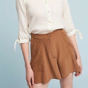 Hanky- hem silk shorts